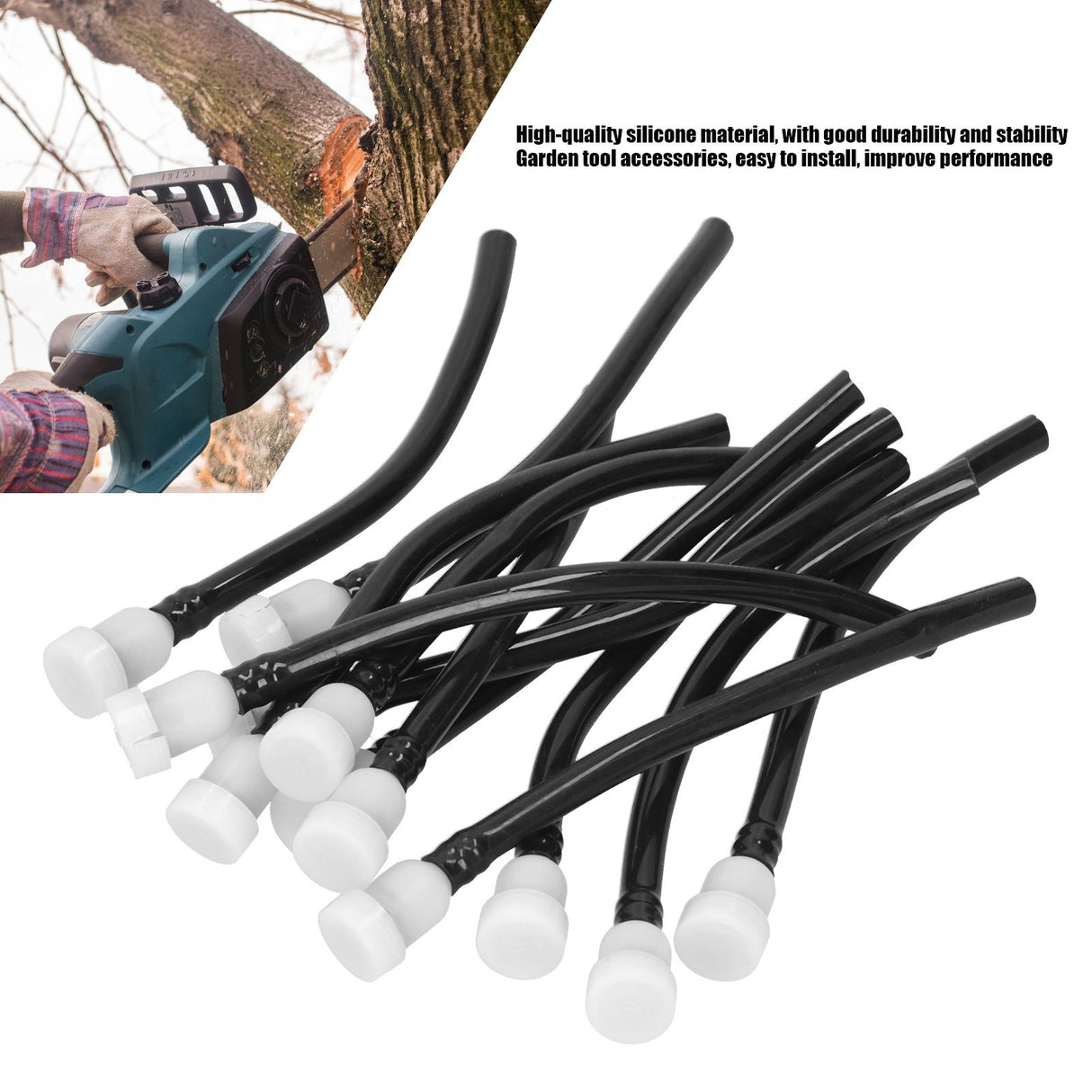 12Pcs Fuel Tank Vent Fit for Stihl 021 023 025 MS250 028 029 MS290 038 1117 350 5800