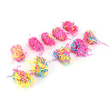 Sand Paper String Colorful Bird Toy Hanging Pet Cage Decor Biting Chewing Toy Bird Supplies
