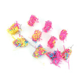 Sand Paper String Colorful Bird Toy Hanging Pet Cage Decor Biting Chewing Toy Bird Supplies