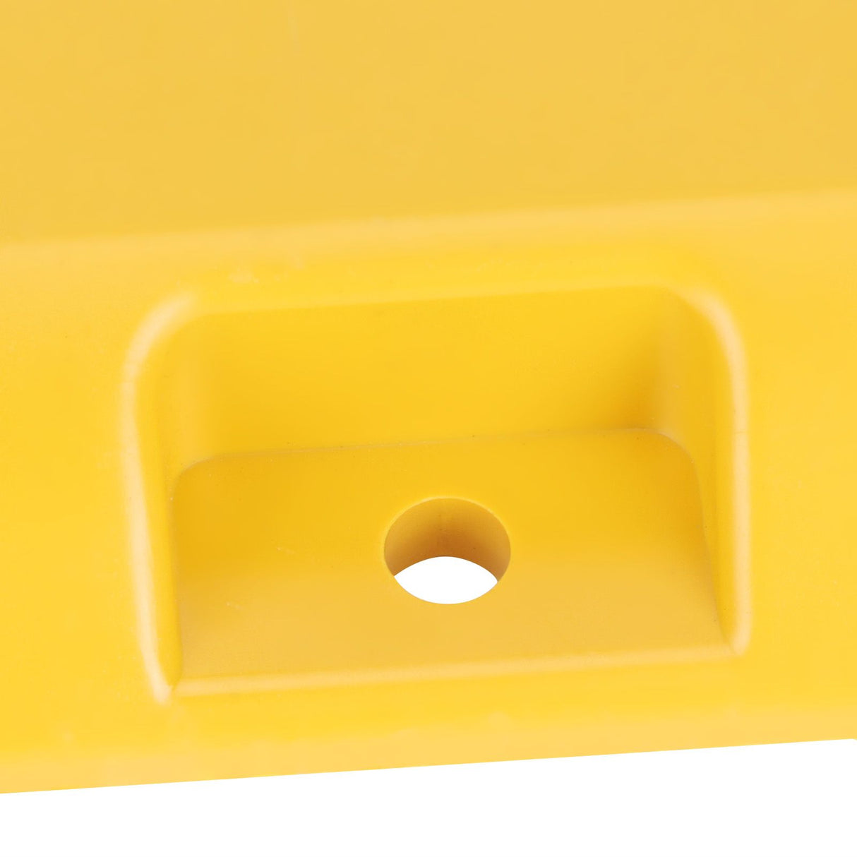 6PCS Double Yellow Plastic Road Reflectors Street Pavement Driveway Stud Markers