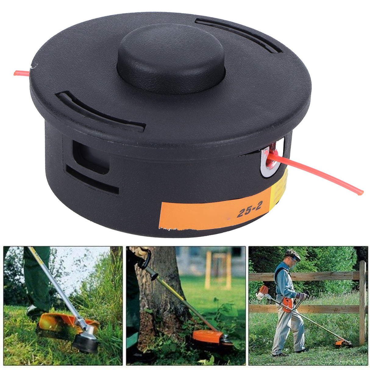 Trimmer Head Garden Accessory Fit for Stihl 25-2 FS44 FS55 FS80 FS83 FS85 FS90 FS100