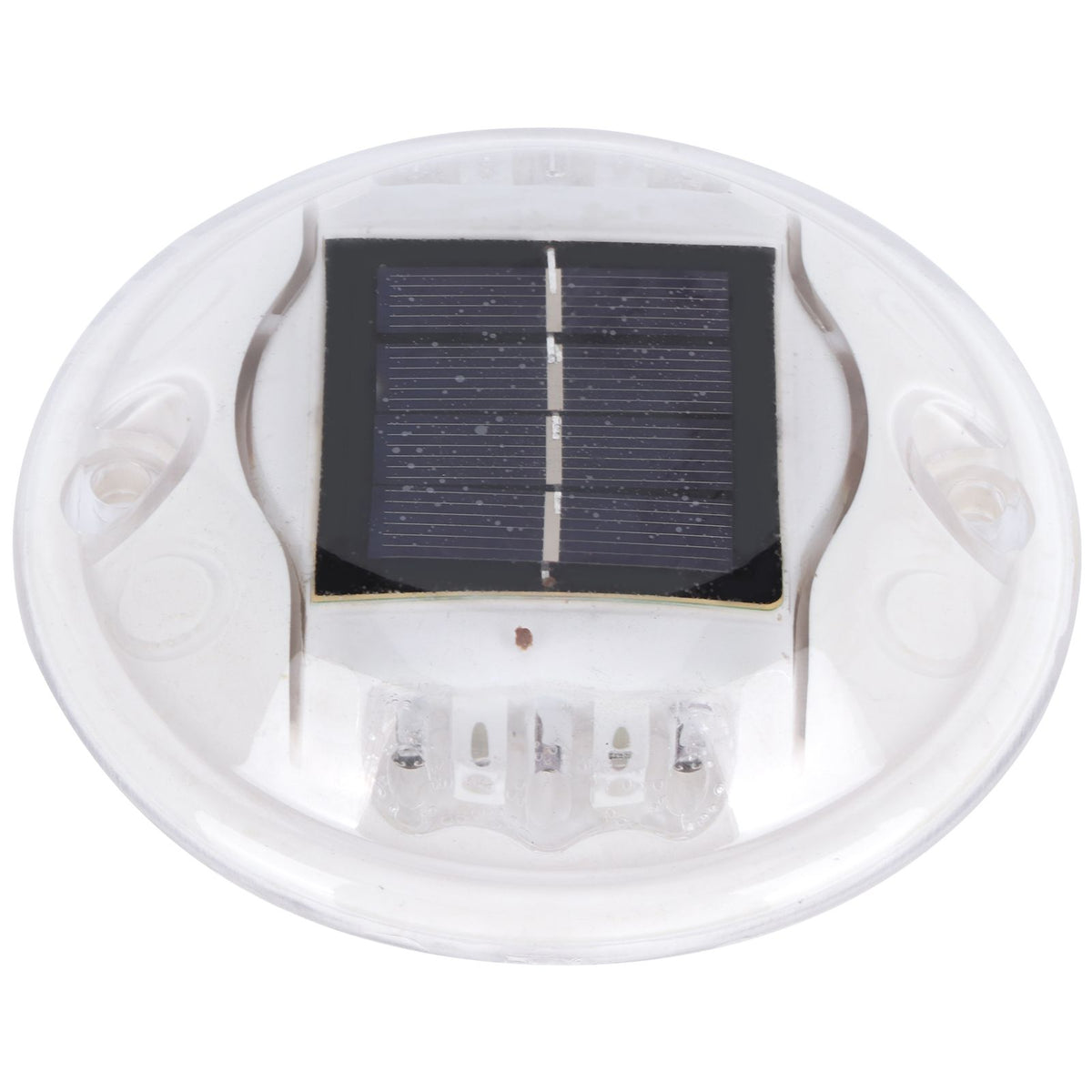 Round LED Solar Light IP68 Waterproof Induction Lamp for Garden Landscape Pathway Driveway