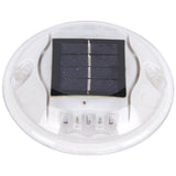 Round LED Solar Light IP68 Waterproof Induction Lamp for Garden Landscape Pathway Driveway