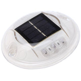 Round LED Solar Light IP68 Waterproof Induction Lamp for Garden Landscape Pathway Driveway