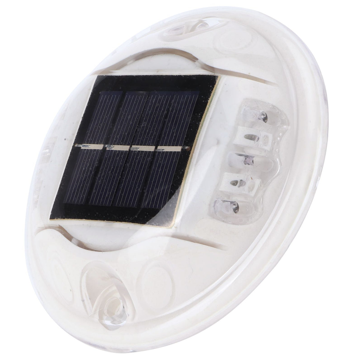 Round LED Solar Light IP68 Waterproof Induction Lamp for Garden Landscape Pathway Driveway