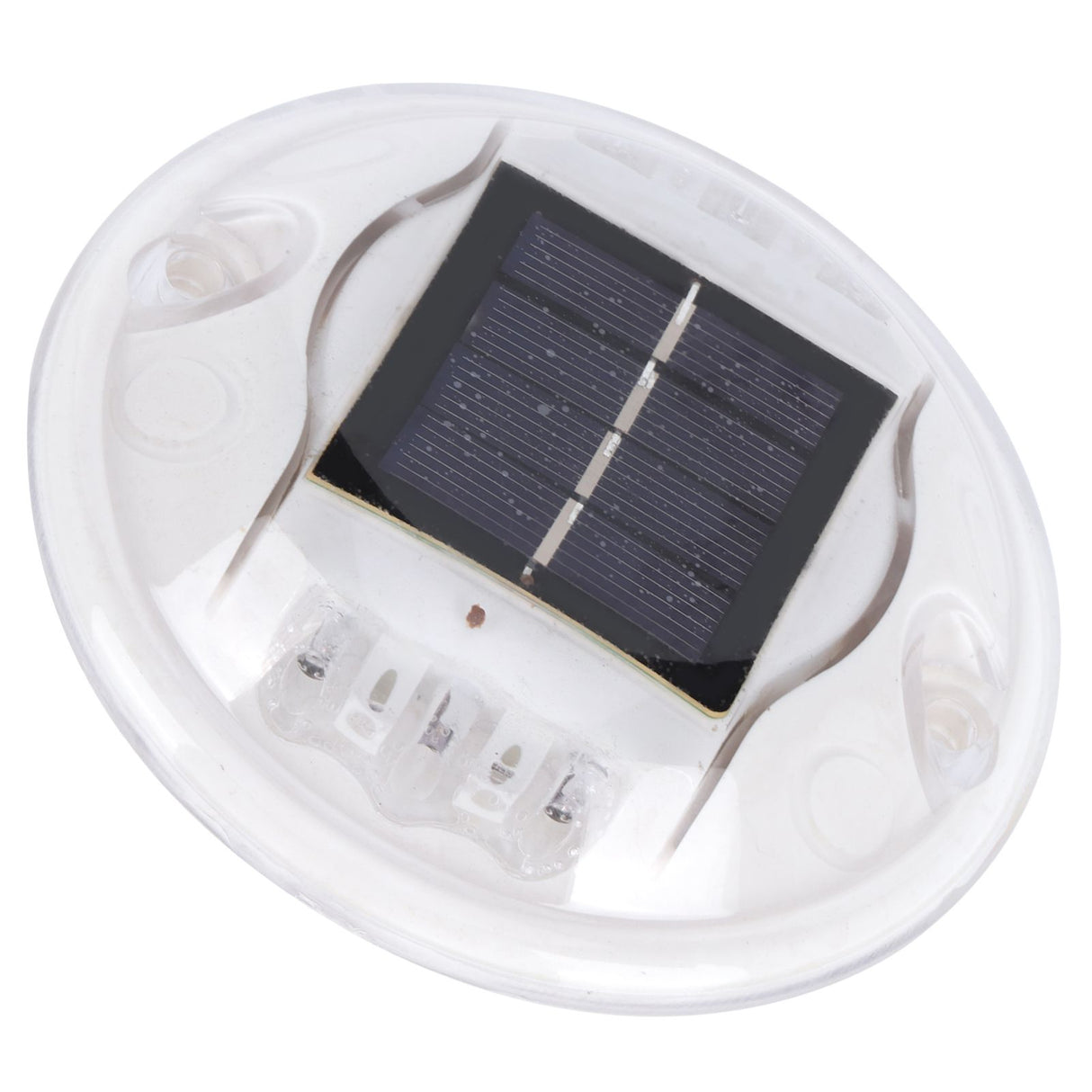 Round LED Solar Light IP68 Waterproof Induction Lamp for Garden Landscape Pathway Driveway