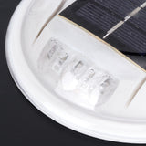 Round LED Solar Light IP68 Waterproof Induction Lamp for Garden Landscape Pathway Driveway