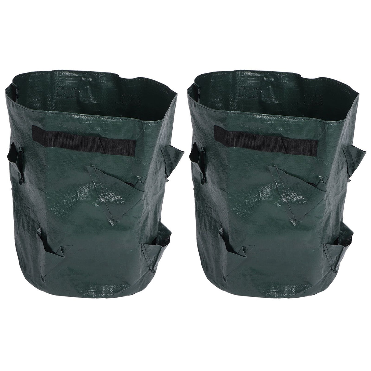 2PCS 10 Gallon Strawberry Planter Growing Bags Container with 8 Pocket for Indoor Outdoor