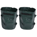 2PCS 10 Gallon Strawberry Planter Growing Bags Container with 8 Pocket for Indoor Outdoor