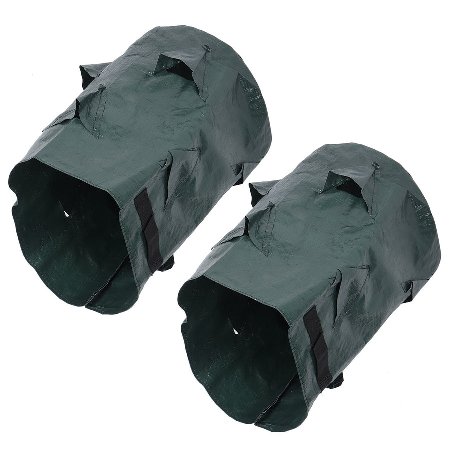 2PCS 10 Gallon Strawberry Planter Growing Bags Container with 8 Pocket for Indoor Outdoor