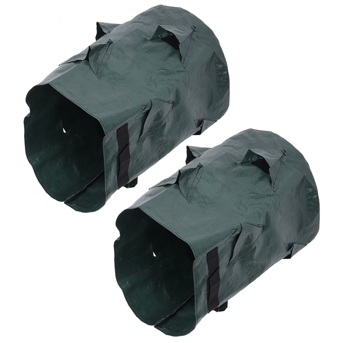 2PCS 10 Gallon Strawberry Planter Growing Bags Container with 8 Pocket for Indoor Outdoor