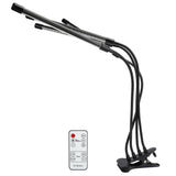 5V 40W LED Grow Light USB 4 Tube Full Spectrum Fill Light with Cip for Indoor Plants
