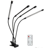 5V 40W LED Grow Light USB 4 Tube Full Spectrum Fill Light with Cip for Indoor Plants