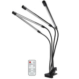 5V 40W LED Grow Light USB 4 Tube Full Spectrum Fill Light with Cip for Indoor Plants - 45-Degree Angle
