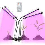 5V 40W LED Grow Light USB 4 Tube Full Spectrum Fill Light with Cip for Indoor Plants