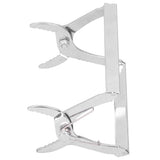 Bee Frame Lifter Stainless Steel Beehive Comb Clip Grip Tool Beekeeping Accessory - Top-Down View