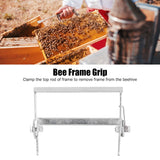Bee Frame Lifter Stainless Steel Beehive Comb Clip Grip Tool Beekeeping Accessory