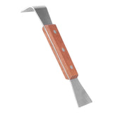 Beekeeper Scraper Tool Frame Lifter Stainless Steel Uncapping Knife with Wood Handle