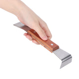 Beekeeper Scraper Tool Frame Lifter Stainless Steel Uncapping Knife with Wood Handle - Extra Image