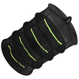4-Layer Herb Drying Rack with Zippers Foldable Hanging Medicine Dry Mesh Net Black 60cm - Extra Image