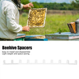 10PCS Beehive Beekeeping Spacers Frame Clips Beehive Frame Shelves Beekeeping Equipment - Extra Image