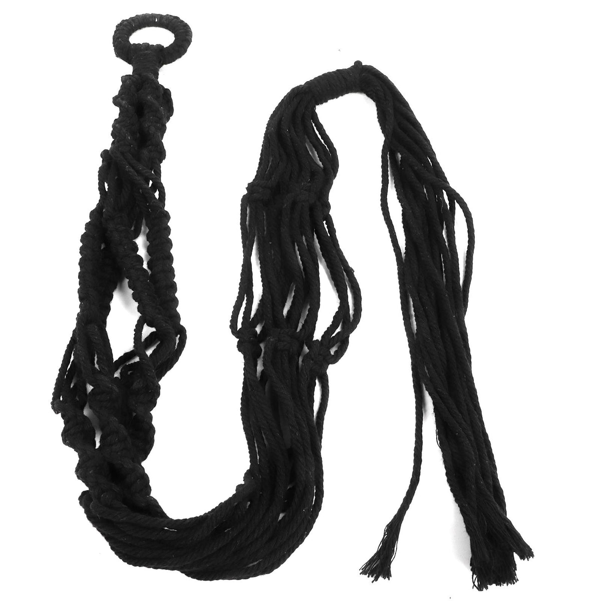 Cotton Twisted Rope Plant Hanger Hanging Planter Decorative Flower Pot Holder Home Decor