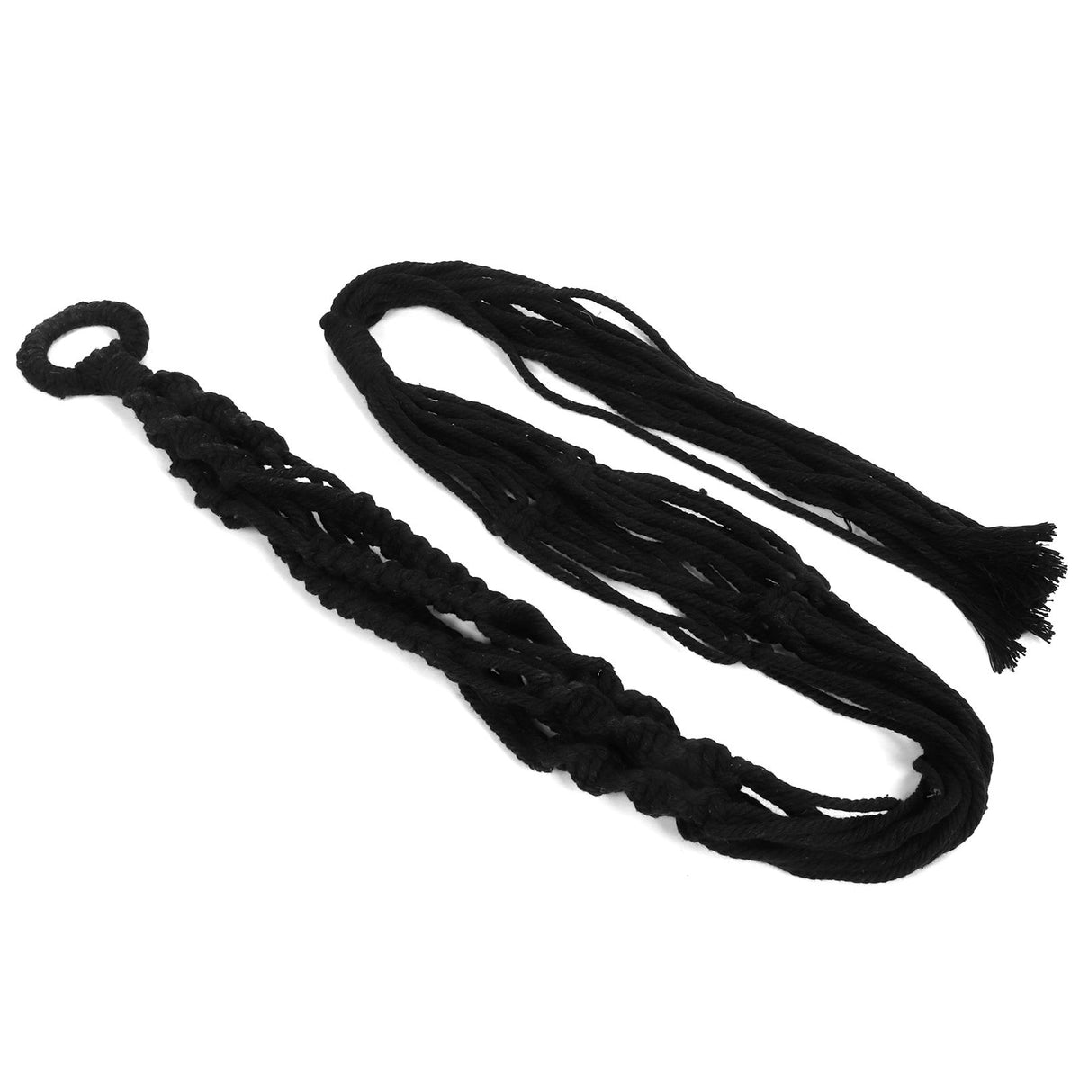 Cotton Twisted Rope Plant Hanger Hanging Planter Decorative Flower Pot Holder Home Decor