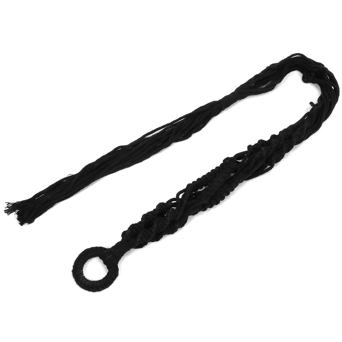 Cotton Twisted Rope Plant Hanger Hanging Planter Decorative Flower Pot Holder Home Decor