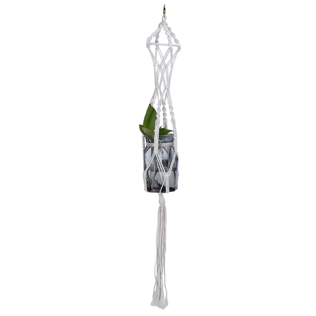 Household Plant Flower Pot Hanger Garden Hanging Basket Holder Indoor Outdoor Decor