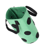12 Holes Strawberry Planter Bag with Handles Portable Felt Plant Growing Bag for GardenGreen 20x35cm - Extra Image