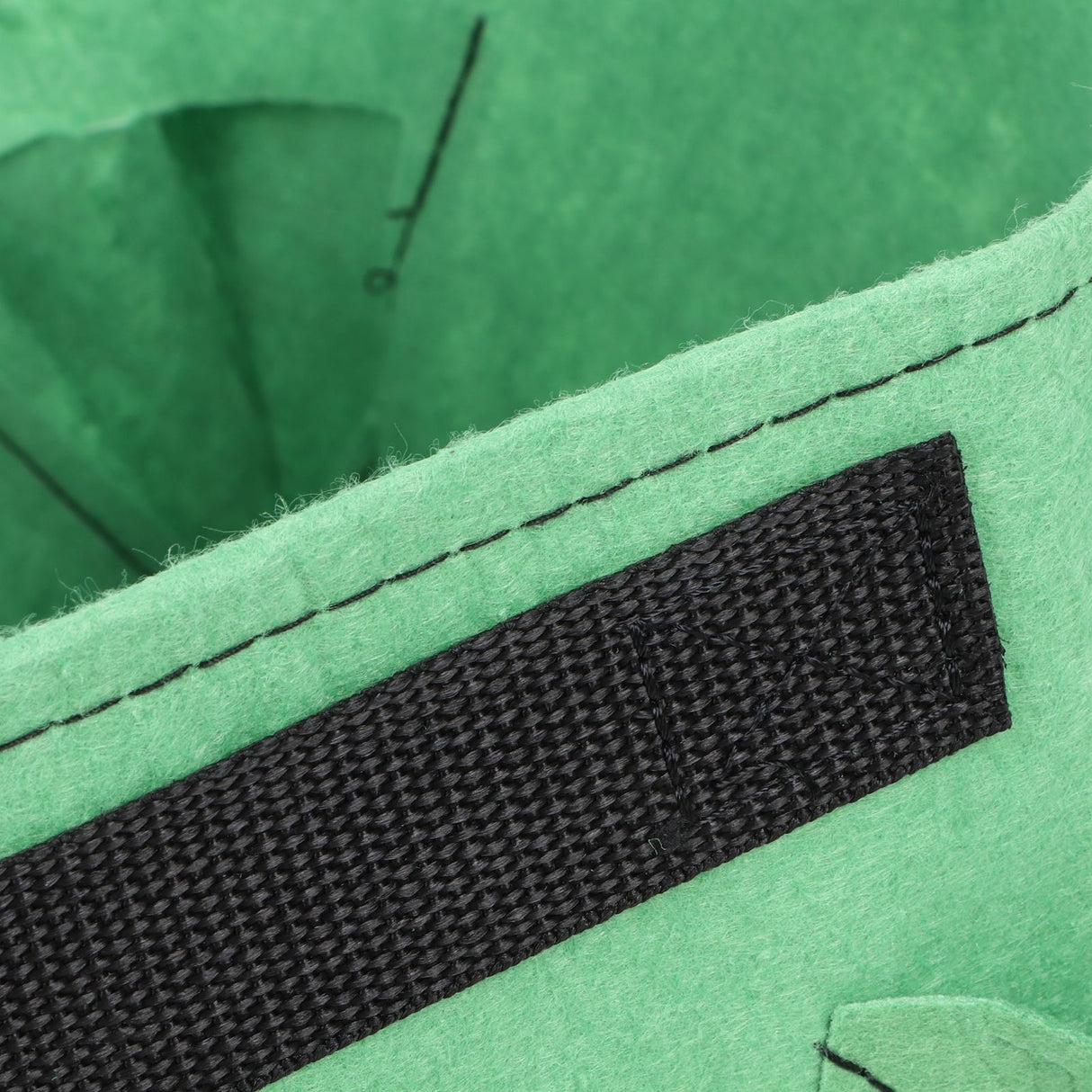 3Pcs 6-Holes Strawberry Planting Bag Felt Garden Plant Grow Bags 26L/7Gallon Green