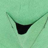 3Pcs 6-Holes Strawberry Planting Bag Felt Garden Plant Grow Bags 26L/7Gallon Green