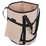 Potato Grow Bags Felt Fabric Plant Planting Bag Fruit Vegetable Planter Garden ToolBrown with Shade 30x35cm 26L/7Gallon - Front View