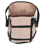 Potato Grow Bags Felt Fabric Plant Planting Bag Fruit Vegetable Planter Garden ToolBrown with Shade 30x35cm 26L/7Gallon - 45-Degree Angle