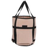 Potato Grow Bags Felt Fabric Plant Planting Bag Fruit Vegetable Planter Garden ToolBrown with Shade 30x35cm 26L/7Gallon - Low Angle