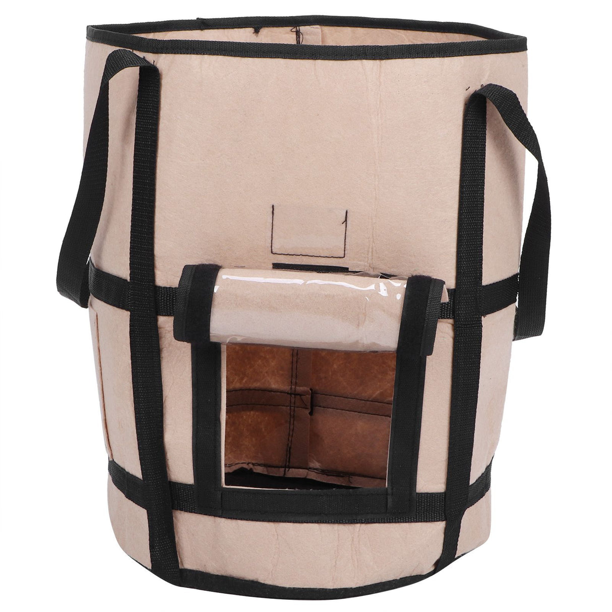 Potato Grow Bags Felt Fabric Plant Planting Bag Fruit Vegetable Planter Garden ToolBrown with Shade 35x45cm 43L/10Gallon