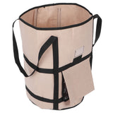 Potato Grow Bags Felt Fabric Plant Planting Bag Fruit Vegetable Planter Garden ToolBrown with Shade 35x45cm 43L/10Gallon