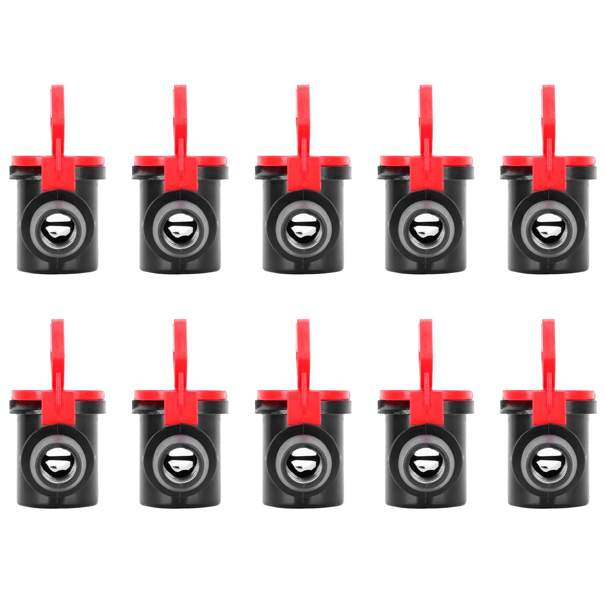 10PCS 1/2 Hose Irrigation Fittings Barbed in Line Valve Garden Irrigation Connector