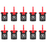 10PCS 1/2 Hose Irrigation Fittings Barbed in Line Valve Garden Irrigation Connector