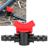 10PCS 1/2 Hose Irrigation Fittings Barbed in Line Valve Garden Irrigation Connector
