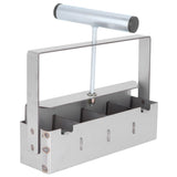4 Grids Manual Soil Blocker Soil Blocking Tool for Seedlings Greenhouse Plant Growing Tool