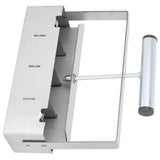 4 Grids Manual Soil Blocker Soil Blocking Tool for Seedlings Greenhouse Plant Growing Tool - Low Angle