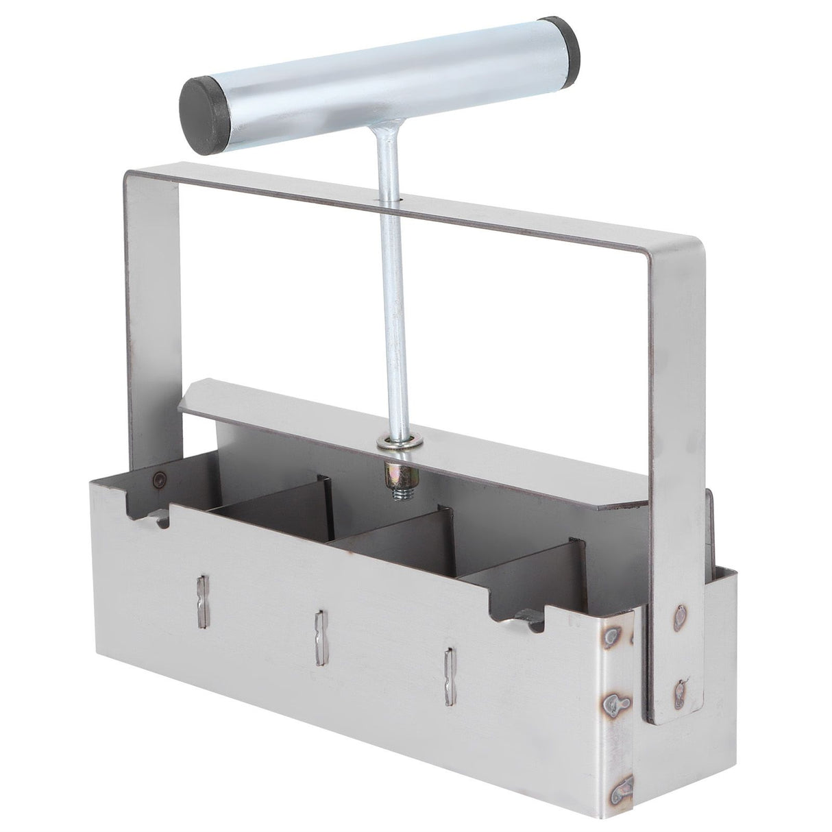 4 Grids Manual Soil Blocker Soil Blocking Tool for Seedlings Greenhouse Plant Growing Tool