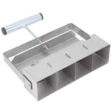4 Grids Manual Soil Blocker Soil Blocking Tool for Seedlings Greenhouse Plant Growing Tool - Extra Image