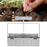 4 Grids Manual Soil Blocker Soil Blocking Tool for Seedlings Greenhouse Plant Growing Tool - Extra Image