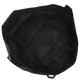 Round Planting Bag with Handle Garden Bed Vegetable Seedling Cultivation Bag for HomeBlack 120cmx30cm