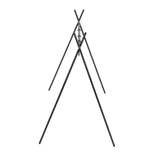 Campfire Cooking Stand Tripod BBQ Grill for Outdoor Picnic Cookware Party Supplies - Top-Down View