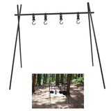 Campfire Cooking Stand Tripod BBQ Grill for Outdoor Picnic Cookware Party Supplies - Extra Image