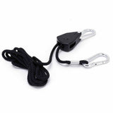 Pulley Adjustable Rope Buckle Tent Canopy Rope Stop Buckle for Outdoor Camping Supplies - Side View