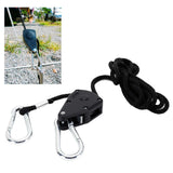 Pulley Adjustable Rope Buckle Tent Canopy Rope Stop Buckle for Outdoor Camping Supplies